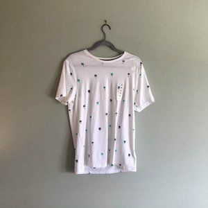 NWT Palm Tree Graphic Tee Shirt Old Navy Medium